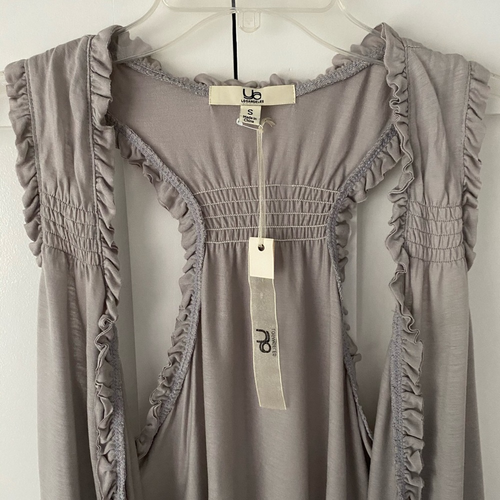 Ya Los Angeles Gray Vest
